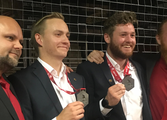 Medaljehøst ved EuroSkills 2018
