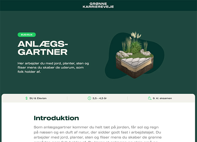 Flere unge til et arbejdsliv i det grønne